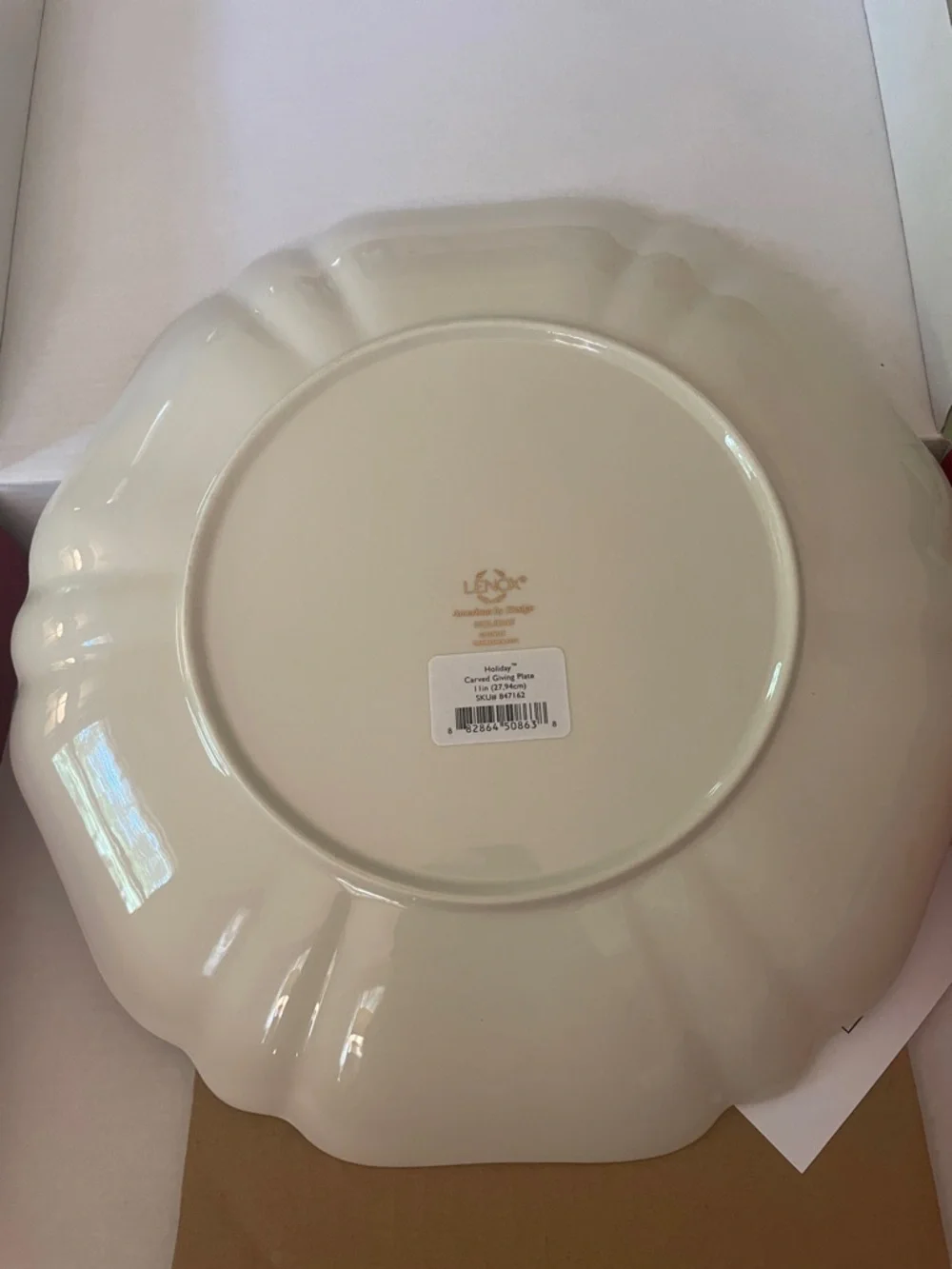 Lenox serving plate